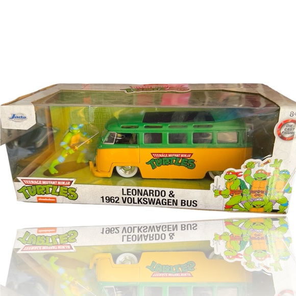 Nickelodeon Other - Teenage Mutant Ninja Turtles : Jada Toys 1962 VW Van: Die Cast Car: NIB